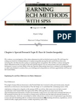 Chapter 6. Special Research Topic II: Race & Gender Inequality