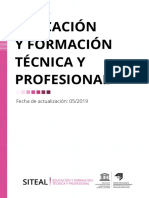 Siteal Educacion y Formacion Tecnica Profesional 20190607