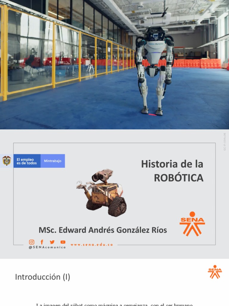 Historia de la Robótica: Evolución y Leyes | PDF | Robot | Robótica