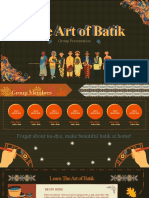 The Art of Batik