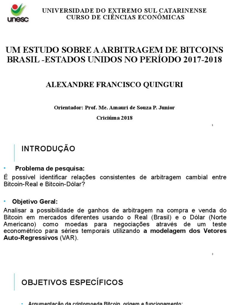 Apresentação Slides TCC Ale | PDF | Bitcoin | Criptomoeda