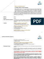 Dosificación Modalidad A Distancia: Análisis DE LA Economía Mexicana II