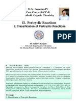 II. Pericyclic Reactions: M.Sc. Semester-IV Core Course-9 (CC-9) Synthetic Organic Chemistry