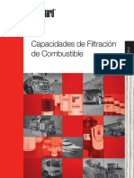 CAPACIDADES DE FILTRACION DE COMBUSTIBLE