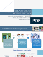 Aspectos Organizativos y Normativos Del Laboratorio de Microbiologia 1