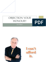 Objection Your Honour!!