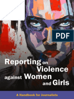 Reporting Violence Women Girls: On Against and