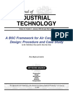 A BSC Framework For Air Cargo Terminal Design