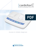 Access To Reliable Diagnosis: Electrocardiograph ECG-2150