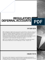 PFRS 14 - Regulatory Deferral Accounts