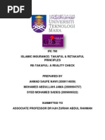 Download Re Takaful  A Reality Check by Ahmad Saufe SN52175783 doc pdf