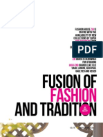 Fusion of Fashion and Tradition