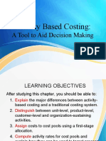 Activity Based Costing-A Tool To Aid Decision Making