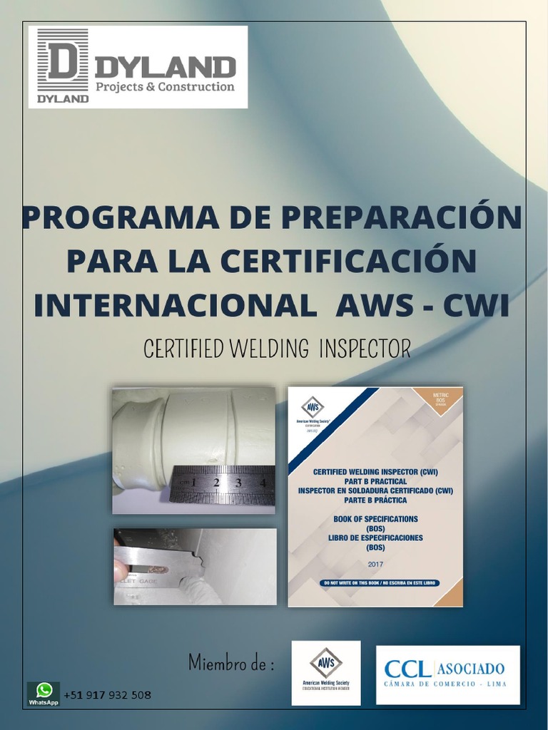 Certificación CWI en Inspección de Soldadura | PDF | Prueba (evaluación ...