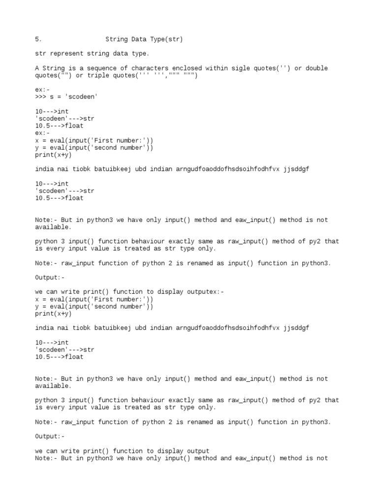 Class 7 String Data Type Sliceing | PDF | String (Computer Science ...