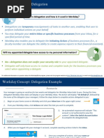 What Is Delegation and How Is It Used in Workday?