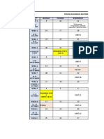 Course Calendar Ing 9003-37 2sem 2021: Welcoming: Programme and Test Calendar + REVIEW UNIT 7