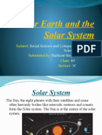 Our Earth and The Solar System