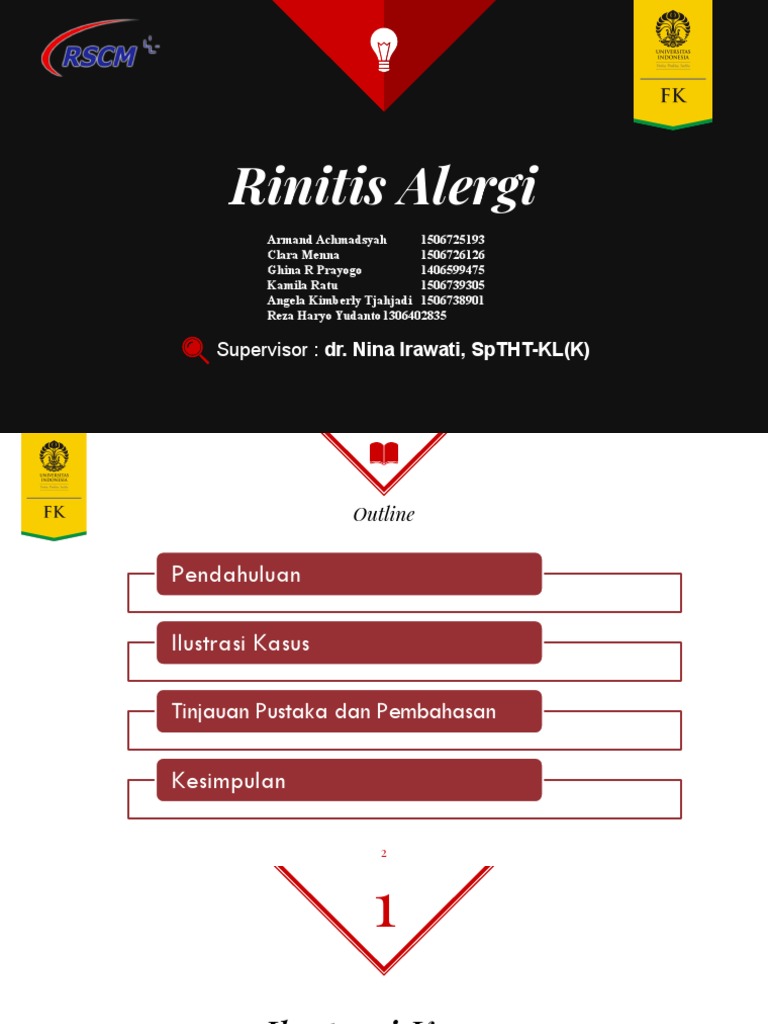 Rinitis Alergi: Diagnosis dan Penanganan | PDF
