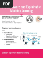 Physics Aware Machine Learning