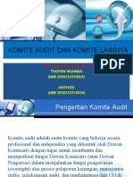 Komite Audit Dan Komite Lainnya