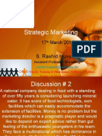 Strategic Marketing: S. Rashid Hussain