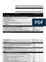 Table of Offenses