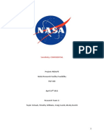 nasa research facility feasibility project - group 3