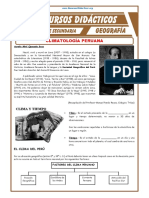 Climatología Peruana para Cuarto Grado de Secundaria