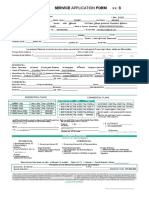 Service Application Form