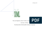 The Investigation of How XML Is Used On The Internet! by Marc ST Pierre Fundamentals of Extensible Markup Language