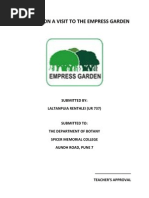 Download A Report on a Visit to the Empress Garden by Tana Ielhtner SN52177470 doc pdf