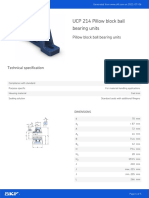 UCP 214 Pillow Block Ball Bearing Units - 20210706