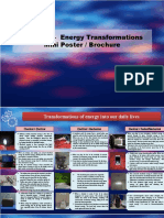 GROUP 2 - Energy Transformations Mini Poster / Brochure