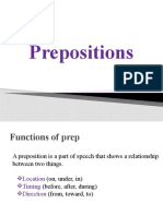 Prepositions