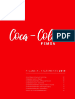 Coca Cola FEMSA Financial Statements 2019
