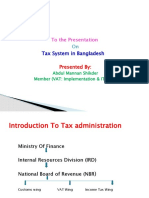 Tax System in BD-New
