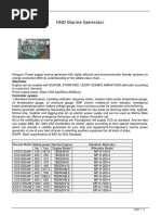 HND Marine Generator: Alternator