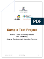 Sample Test Project: District / Zonal Skill Competitions Category: Manufacturing & Engineering Technology