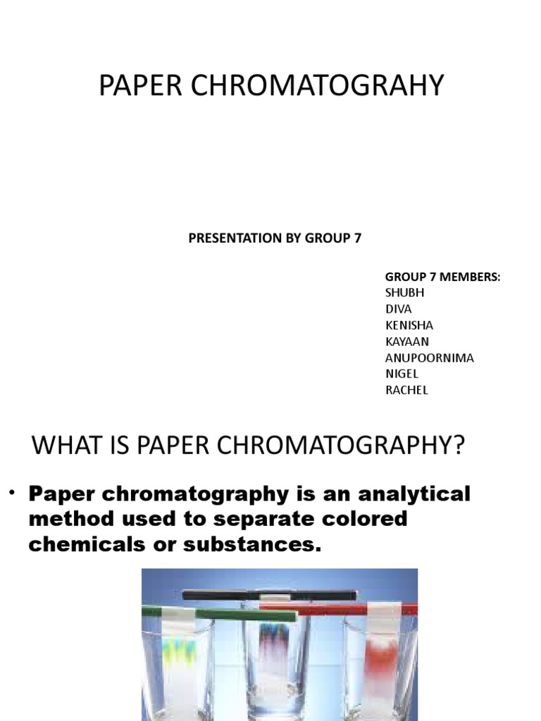 Chemistry Group 7 Project Pdf