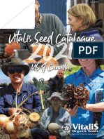 Vitalis Seed Catalogue USA and Canada 2021