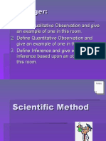 Scientific Method and Variables Power Point