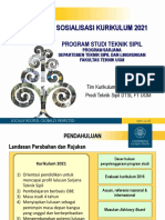 Sosialisasi Kurikulum 2021 DTSL UGM