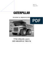 777D Update (Agc) Off-Highway Truck: Technical Presentation