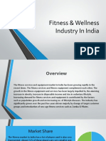 Fitness & Wellness Industry in India
