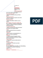 IT 08: Networks: Online Study Questions