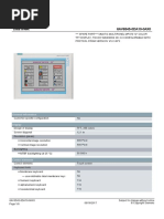 Data Sheet 6AV6545-0DA10-0AX0: General Information