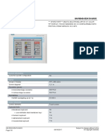 Data Sheet 6AV6545-0DA10-0AX0: General Information