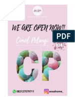 We Are Open Now!!: Cimol Pelangi
