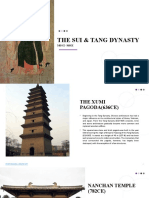 The Sui & Tang Dynasty